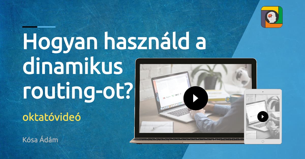 Hogyan használd a dinamikus routing-ot?